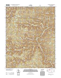 Barthell SW 2013 topographic map thumbnail