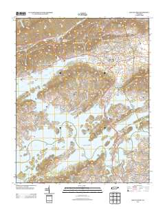 Bean Station 2013 topographic map thumbnail