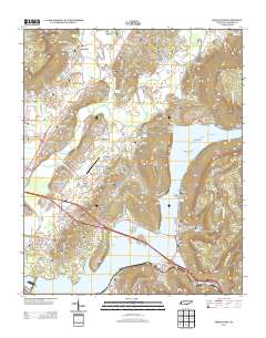 Sequatchie 2013 topographic map thumbnail