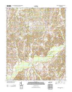Spring Creek 2013 topographic map thumbnail