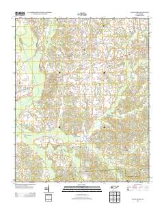 Jacks Creek 2013 topographic map thumbnail