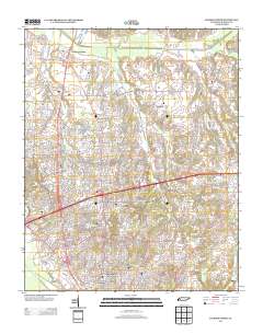 Jackson North 2013 topographic map thumbnail