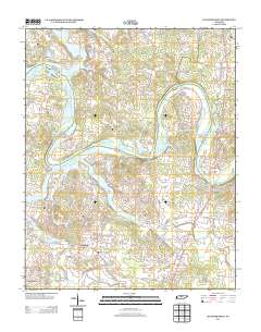 Hunters Point 2013 topographic map thumbnail