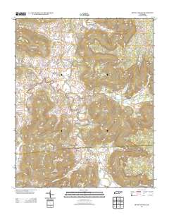 Irving College 2013 topographic map thumbnail