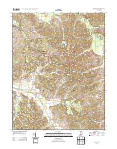 Augusta 2013 topographic map thumbnail
