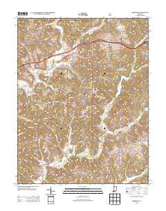 Bristow 2013 topographic map thumbnail