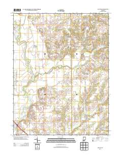 Azalia 2013 topographic map thumbnail