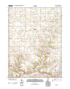 Bippus 2013 topographic map thumbnail