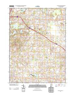 Angola East 2013 topographic map thumbnail