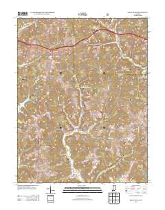 Branchville 2013 topographic map thumbnail