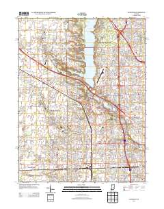 Clermont 2013 topographic map thumbnail