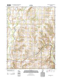 Brownsville 2013 topographic map thumbnail