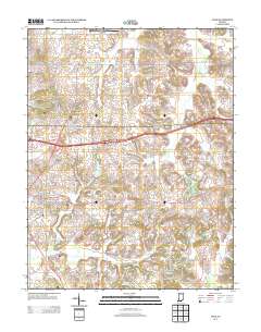Dale 2013 topographic map thumbnail