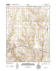 Connersville 2013 topographic map thumbnail