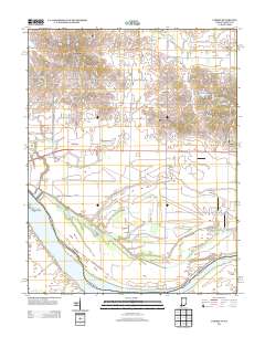 Caborn 2013 topographic map thumbnail