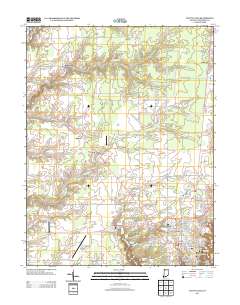 Clifty Falls 2013 topographic map thumbnail