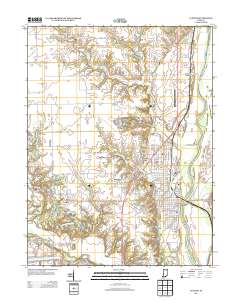 Clinton 2013 topographic map thumbnail