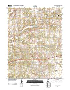Cloverdale 2013 topographic map thumbnail