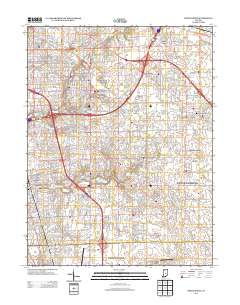 Beech Grove 2013 topographic map thumbnail
