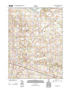Columbia City 2013 topographic map thumbnail