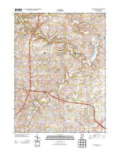 Cedarville 2013 topographic map thumbnail