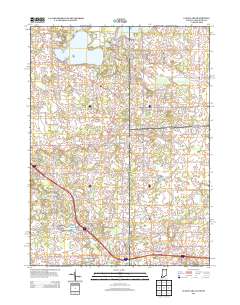 Clear Lake 2013 topographic map thumbnail