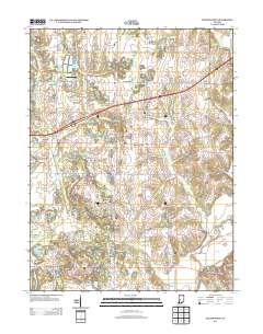 Center Point 2013 topographic map thumbnail