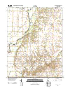 Fairbanks 2013 topographic map thumbnail