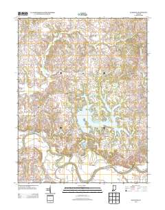 Glendale 2013 topographic map thumbnail