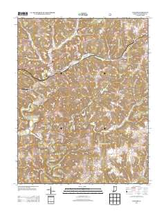 English 2013 topographic map thumbnail