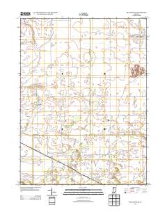 Francesville 2013 topographic map thumbnail