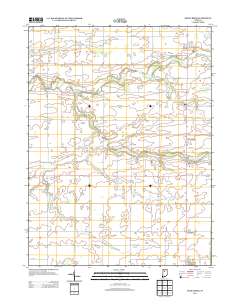 Deer Creek 2013 topographic map thumbnail
