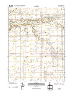 Flora 2013 topographic map thumbnail