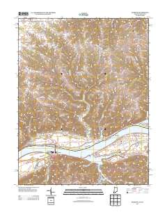 Florence 2013 topographic map thumbnail