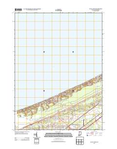 Dune Acres 2013 topographic map thumbnail