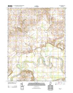 Iona 2013 topographic map thumbnail
