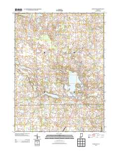 Hamilton 2013 topographic map thumbnail