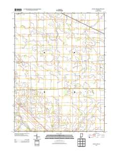 Hoagland 2013 topographic map thumbnail