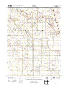Hazelrigg 2013 topographic map thumbnail