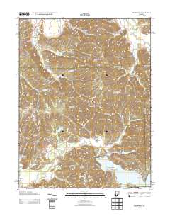 Hindustan 2013 topographic map thumbnail