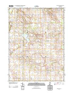 Kewanna 2013 topographic map thumbnail