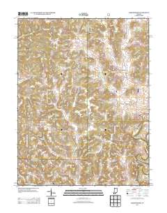 Hardinsburg 2013 topographic map thumbnail