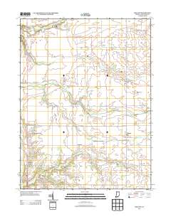 Mellott 2013 topographic map thumbnail