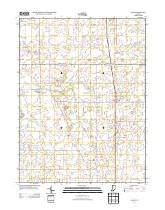 Linden 2013 topographic map thumbnail