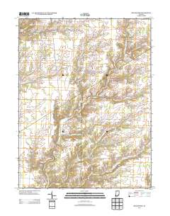 Millhousen 2013 topographic map thumbnail