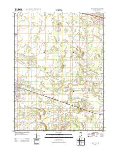 Knox East 2013 topographic map thumbnail