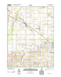 Knox West 2013 topographic map thumbnail