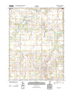 Lagrange 2013 topographic map thumbnail