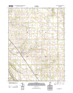 La Fontaine 2013 topographic map thumbnail