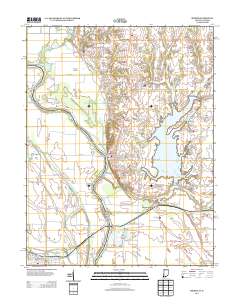 Merom 2013 topographic map thumbnail